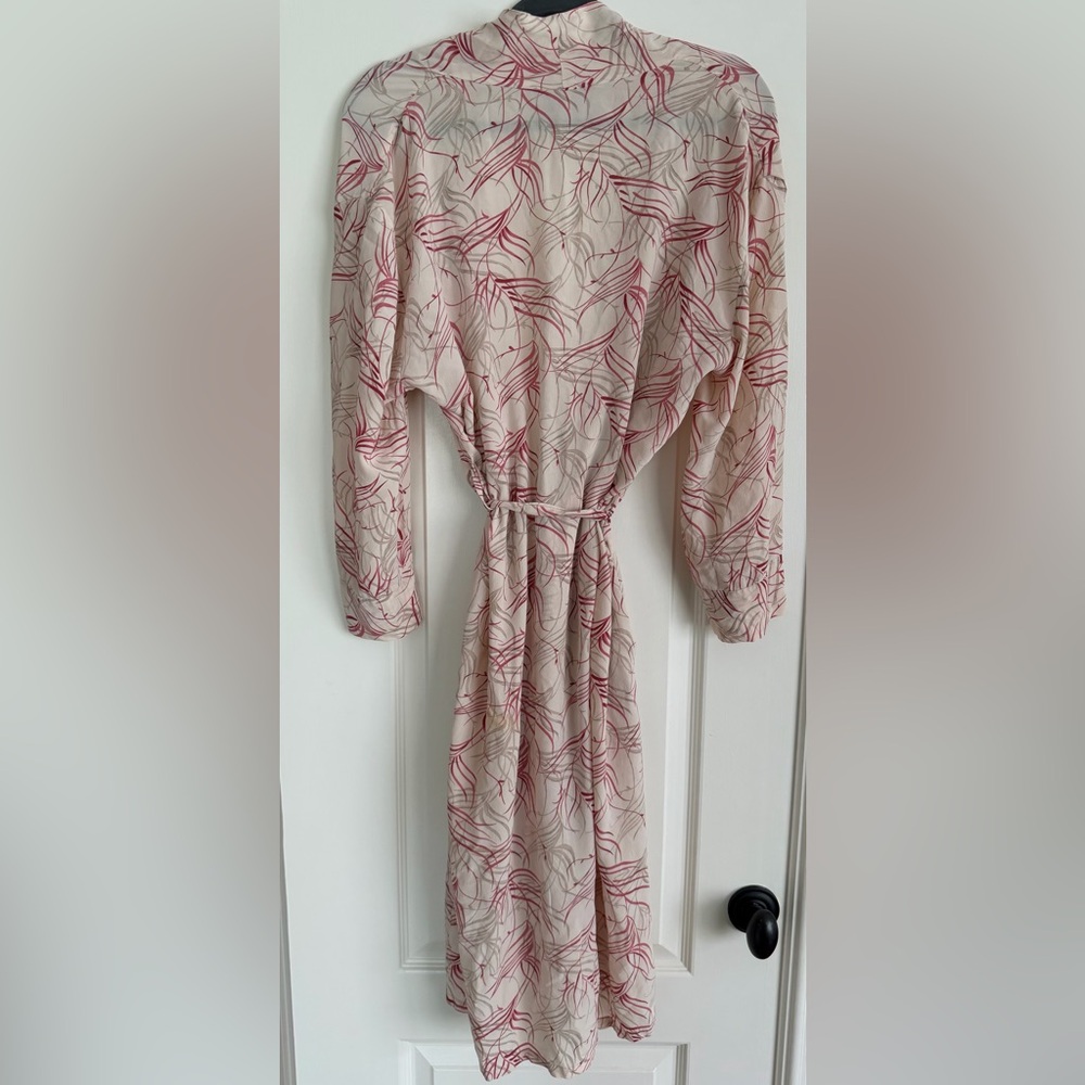 Mary Jo Bruno 100% Silk Robe Small - Picture 5 of 8